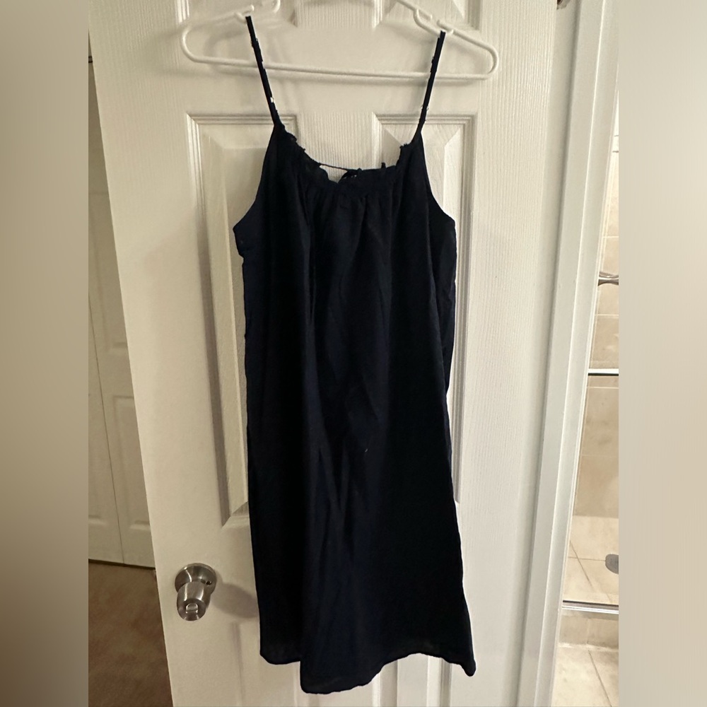 Loft black summer dress